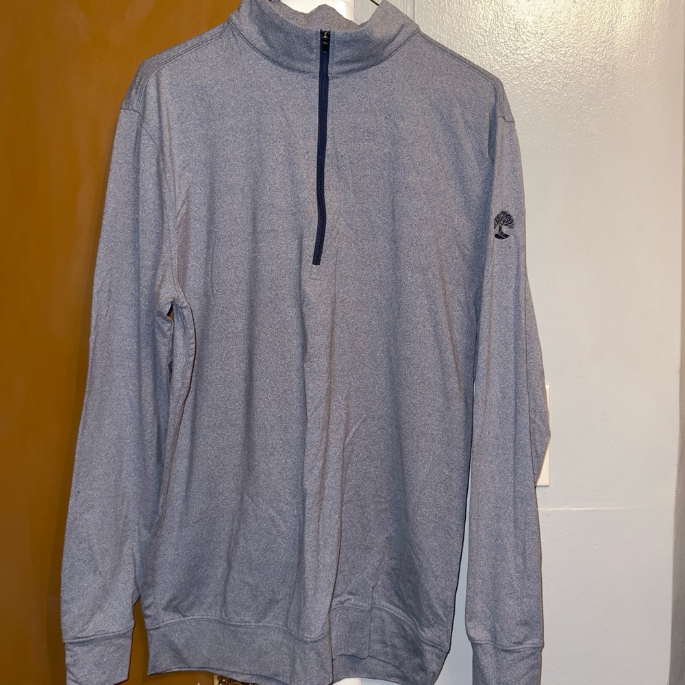 Straight Down Gray Quarter-Zip